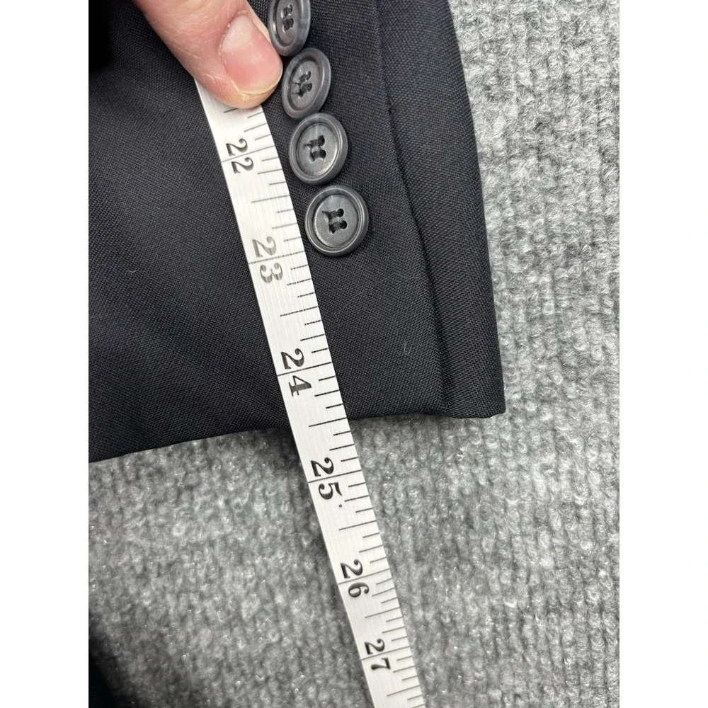 Loro Piana 100% Wool Joseph Abboud Navy Blazer Sport Coat US 52R Made USA